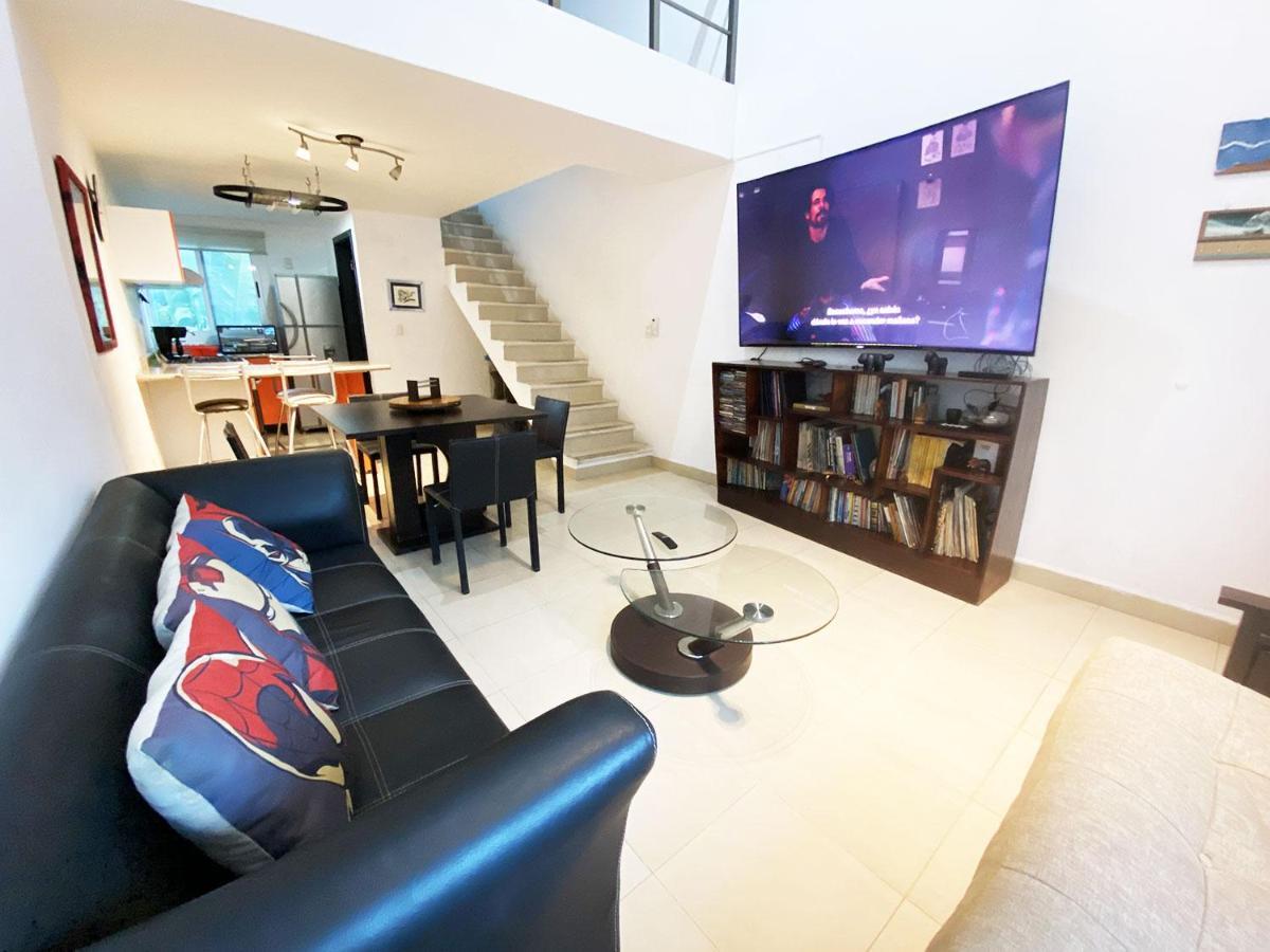 Geek-Chic Townhouse Villa Playa del Carmen Exteriör bild
