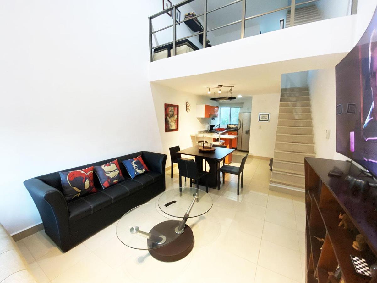 Geek-Chic Townhouse Villa Playa del Carmen Exteriör bild